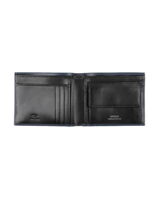 Guess Blue Wallet Leather for men