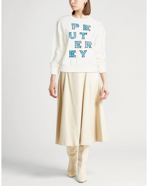 Peuterey White Sweatshirt Cotton