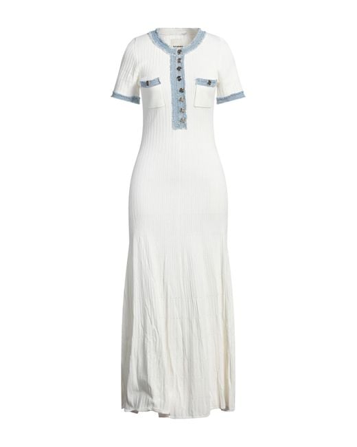 Sandro White Maxi Dress