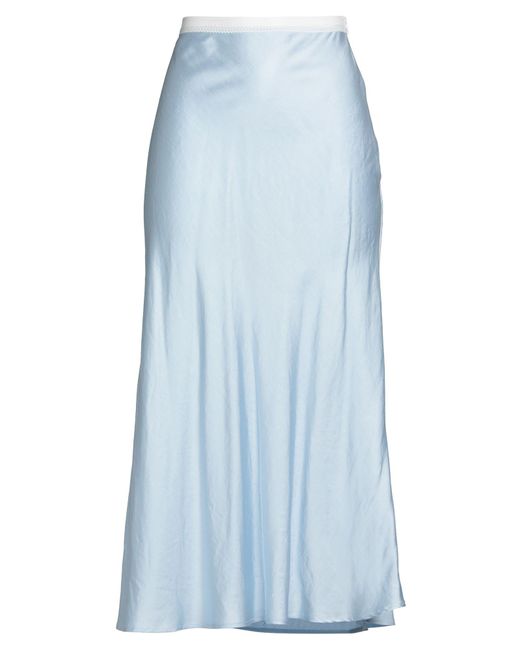Sandro Blue Midi Skirt