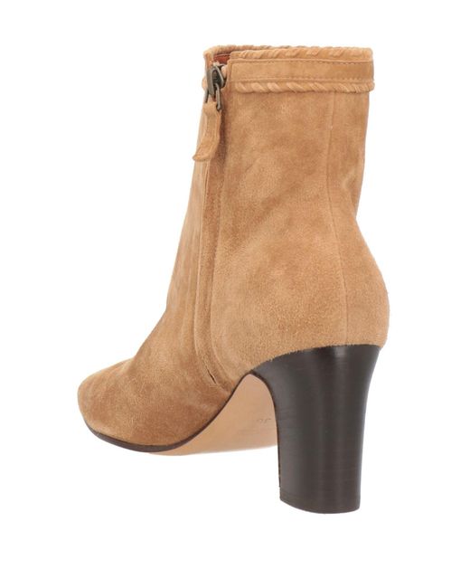 Michel Vivien Ankle Boots in Brown Lyst