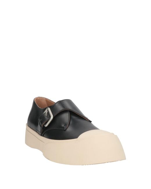 Marni Black Sneakers Leather for men