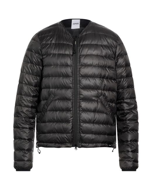 Aspesi Black Puffers for men