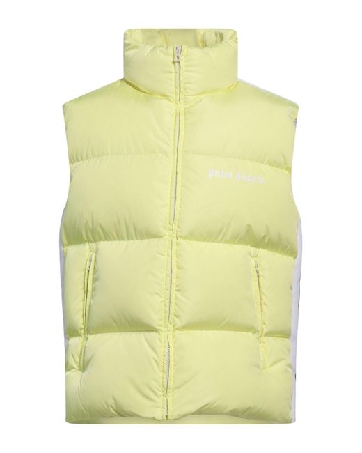 Palm Angels Yellow Puffer for men