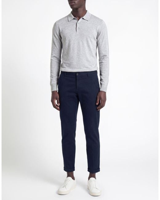 AT.P.CO Blue Trouser for men