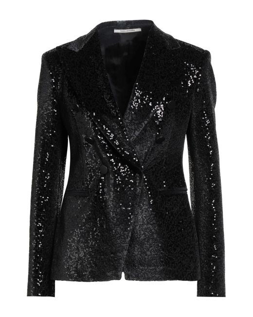 Tagliatore 0205 Black Blazer Polyester, Elastane