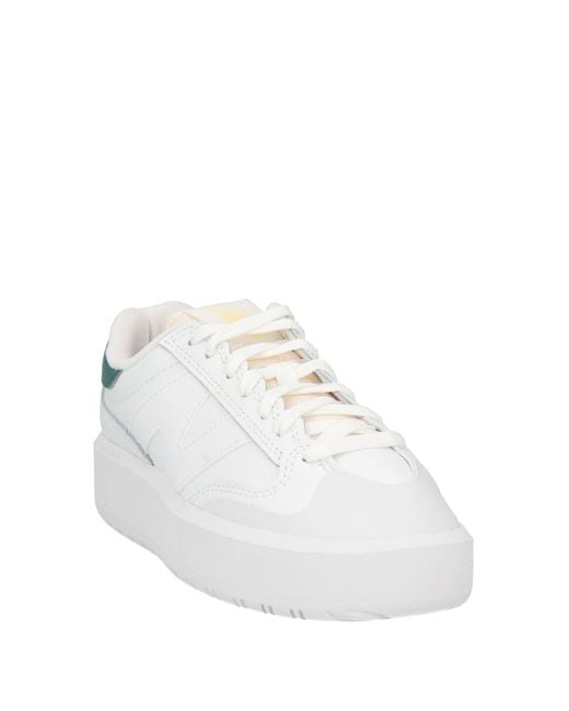 New Balance White Sneakers Leather for men