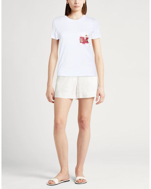 Max Mara White T-Shirt Cotton