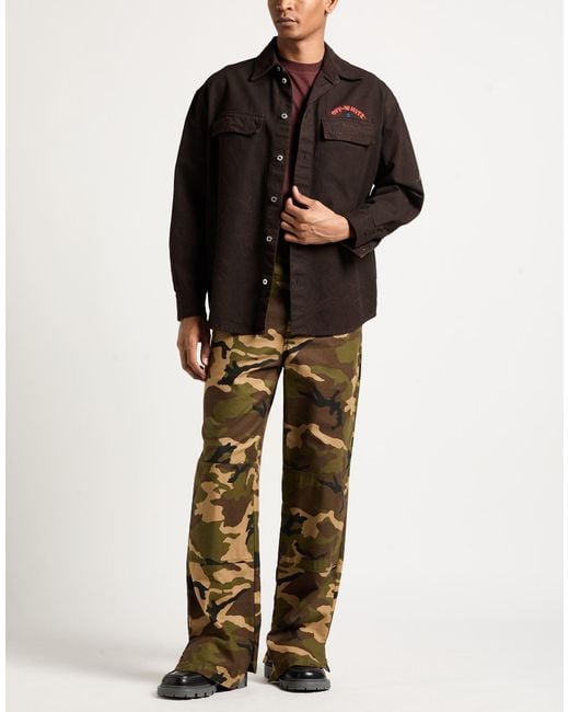Off-White c/o Virgil Abloh Black Jacket Cotton for men
