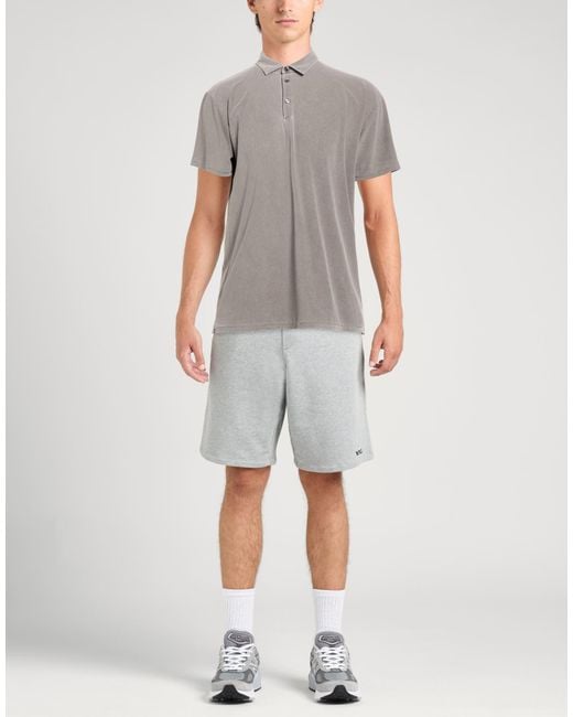 Rrd Gray Polo Shirt Polyamide, Elastane for men