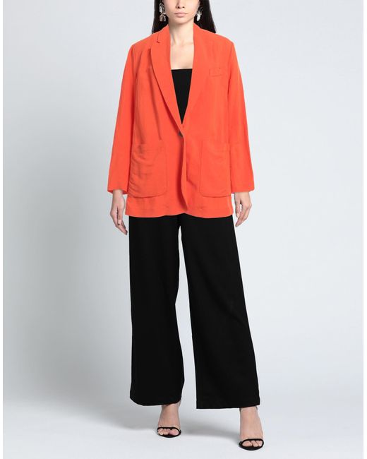 8pm Orange Blazer