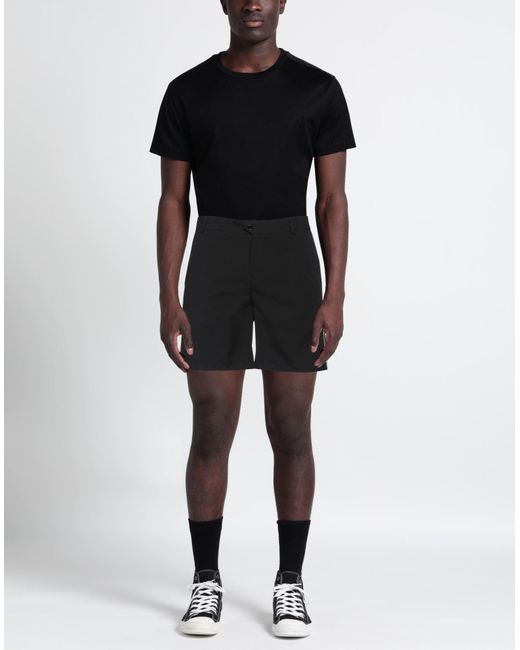 Daniele Alessandrini Black Shorts & Bermuda Shorts for men