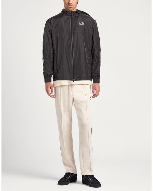 EA7 Black Jackets for men
