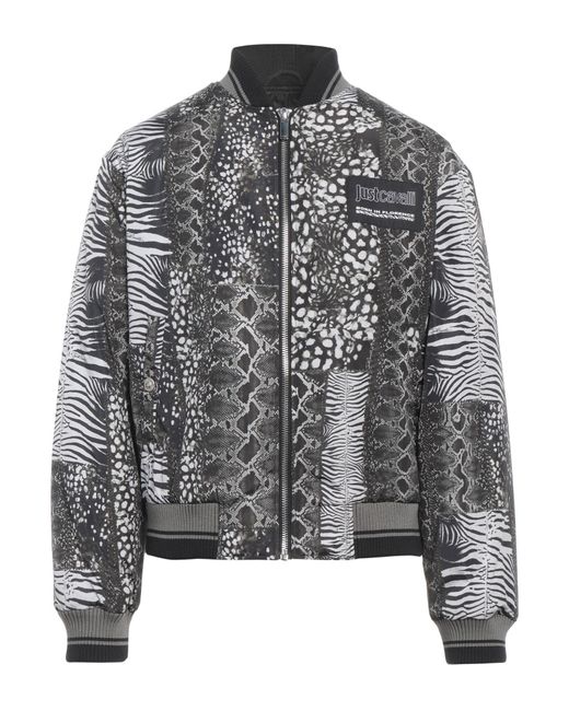 Just Cavalli Gray Jacket for men