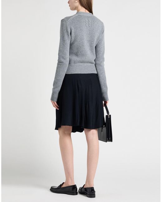 The Row Black Midi Skirt