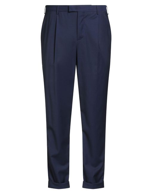 PT Torino Blue Pants Virgin Wool, Elastane for men