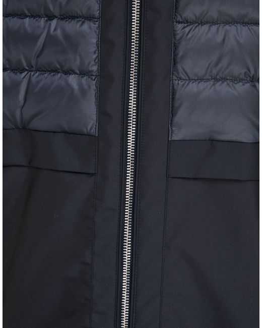 Moorer Blue Midnight Coat Polyester, Polyamide