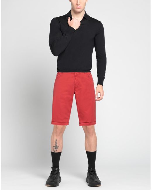 Mason's Red Shorts & Bermuda Shorts for men