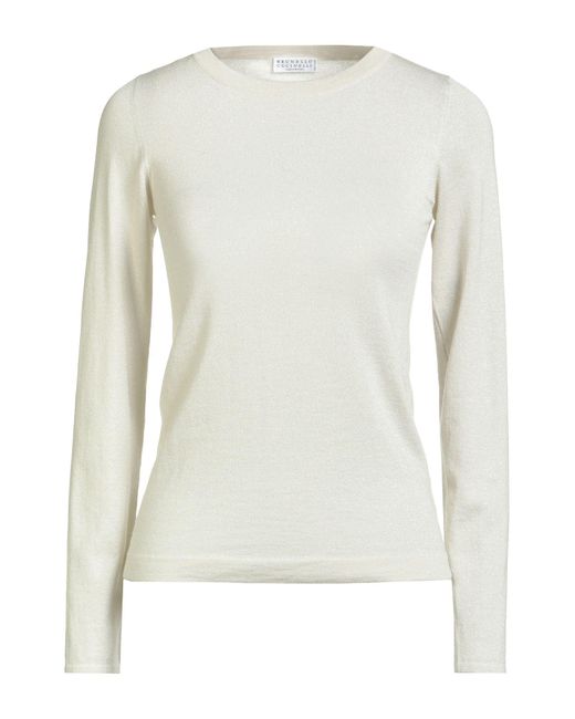 Pullover di Brunello Cucinelli in White