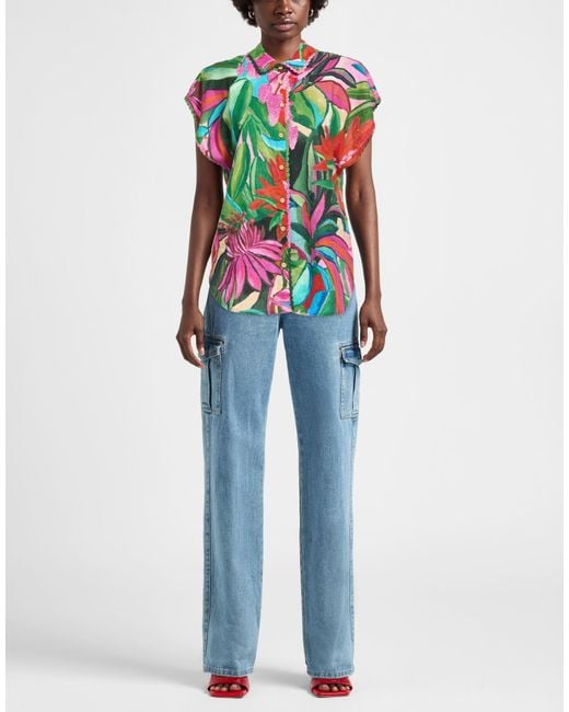 Farm Rio Green Shirts