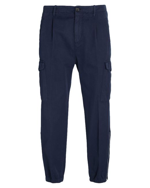 Brunello Cucinelli Blue Pants for men