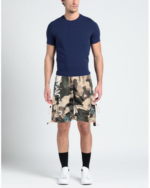 DISCLAIMER Gray Shorts & Bermuda Shorts for men
