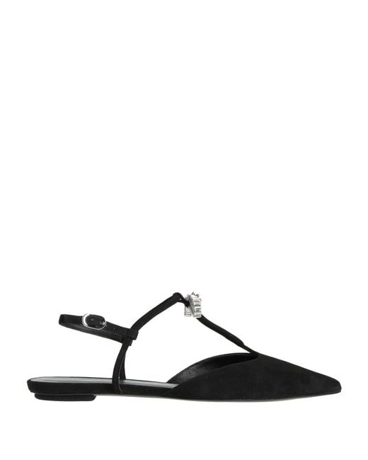 Stuart Weitzman Black Ballerina