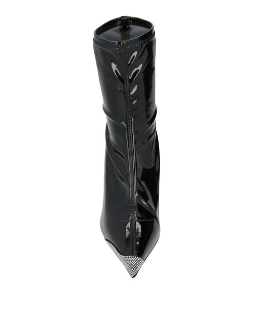 Alexandre Vauthier Black Ankle Boots