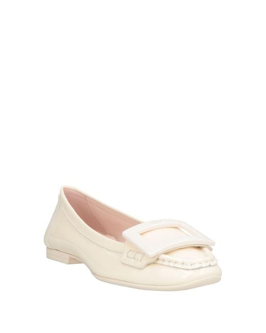 Roger Vivier Loafers in Natural Lyst UK