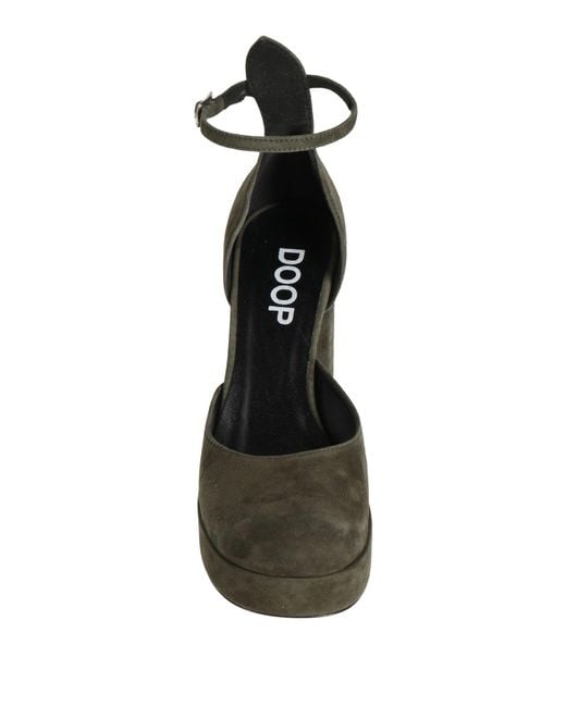 Doop Metallic Pumps Leather