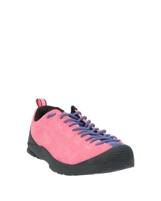 Keen Pink Sneakers Leather