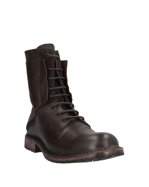 Moma Brown Ankle Boots Leather for men