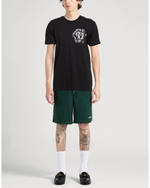 Philipp Plein Black T-Shirt Cotton for men