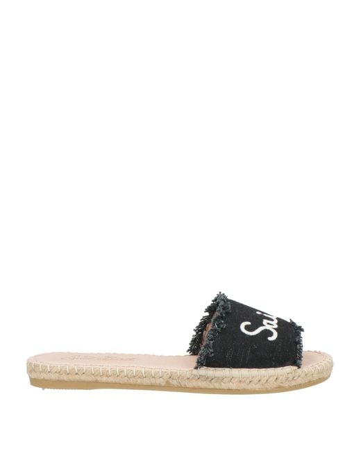 Mc2 Saint Barth Black Espadrilles