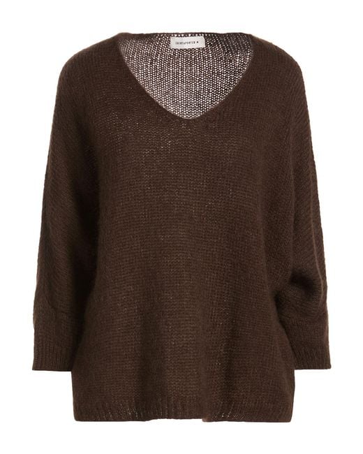 Pullover Shirtaporter de color Brown