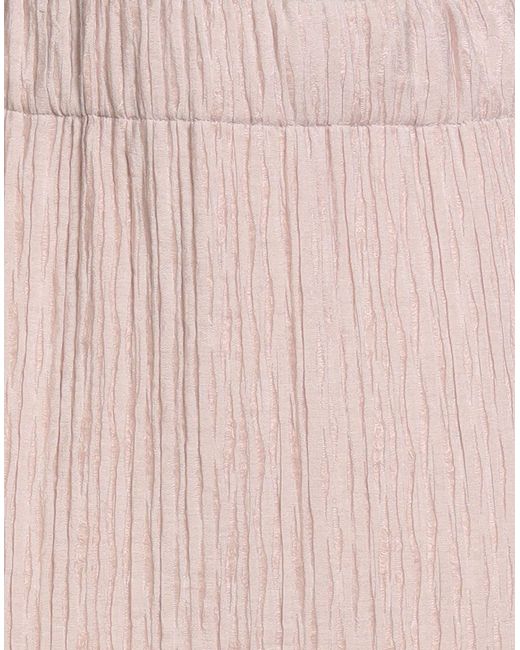 Rochas Pink Midi Skirt Viscose, Polyamide