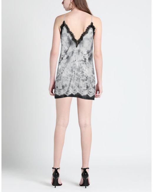 MSGM Gray Mini Dress