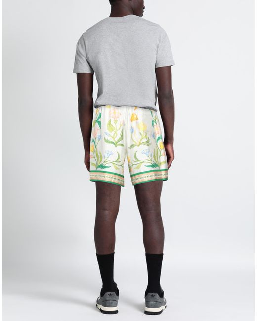 Casablancabrand Green Shorts & Bermuda Shorts for men