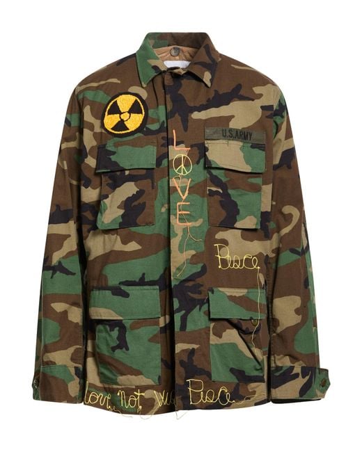 FRONT STREET 8 Green Jacket for men