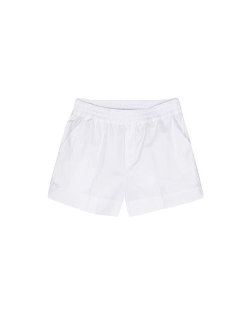 P.A.R.O.S.H. White Shorts & Bermudashorts