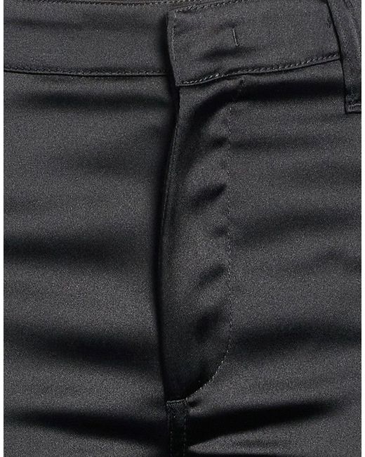 Dondup Black Pants Polyester, Elastane