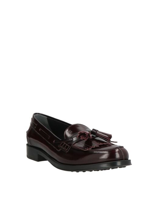 Tod's Black Loafers