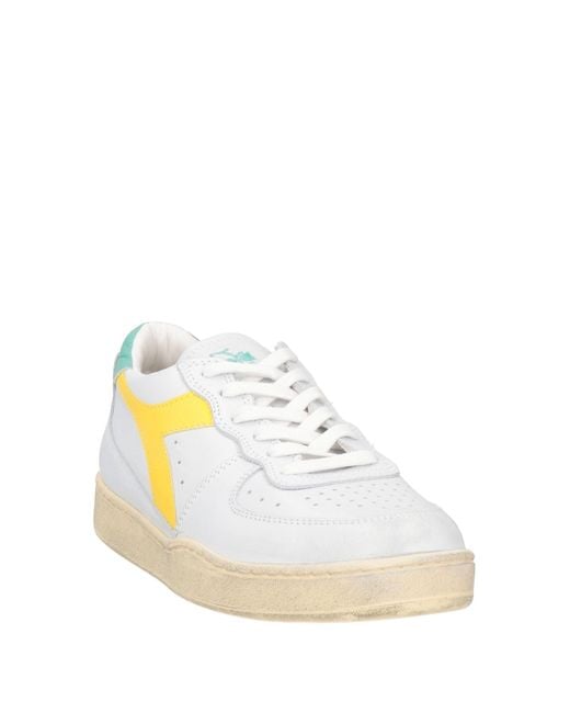 Diadora White Trainers for men