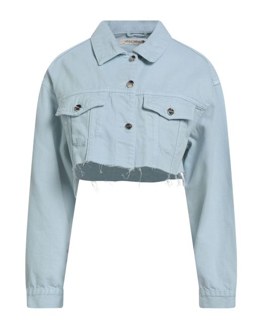 hinnominate Blue Denim Outerwear