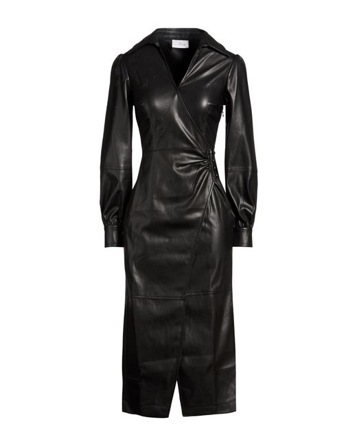 Nenette Black Midi Dress