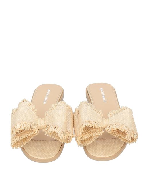 Mach & Mach Natural Sandals
