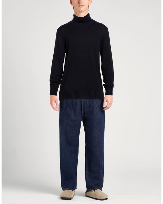 Kangra Blue Turtleneck Wool for men