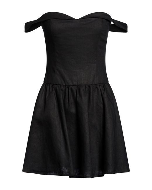 Reformation Black Mini Dress