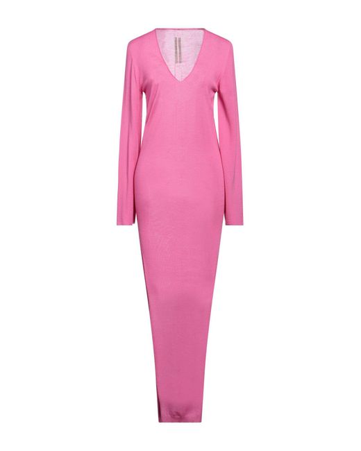 Rick Owens Pink Maxi Dress