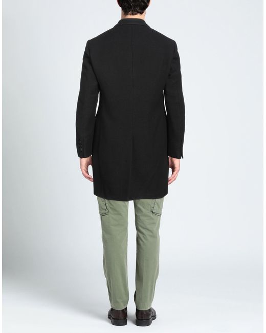 Armani online black coat